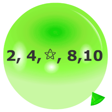 Pincha globos - Secuencias numéricas 1