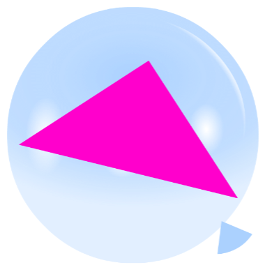 Pincha globos - Triángulos
